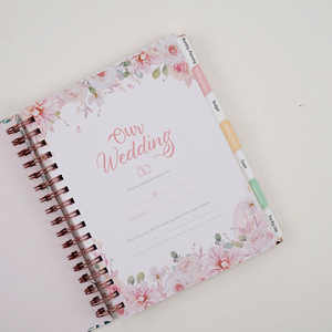 Agenda de Cuero de Lujo, Carpeta Personalizada, Set de Planificador de Bodas Blanco, Mi <span class=keywords><strong>Libro</strong></span> Planificador de Bodas - Product Image 4
