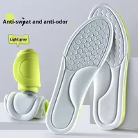 Semelles intérieures unisexes absorbant la transpiration, lavables, anti-odeur, respirantes, ultra-douces, légères, amortissantes, pour le sport et la marche prolongée