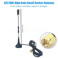 Antenne LoRa pour module sans fil 433m/7dbi 433MHz petite antenne à ventouse 433MHz antenne