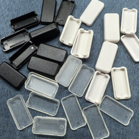 40*20*11mm ABS Petit boîtier de projet électronique Boucle de boîtier d'instrument Fil de fer plastique Boîte de micro jonction électronique