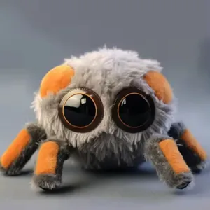 Baru lucu usia 0 hingga 24 bulan lucu boneka manusia hidup laba-laba alat peraga untuk Halloween dekorasi hadiah mainan mewah