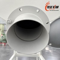 Mélangeur d'aliments pour animaux à usage domestique, capacité maximale de 300 kg, volume de 440 L, nouvelle construction en fer, moteur de 2,2 kW, capacité de 800 kg/h, Mulong
