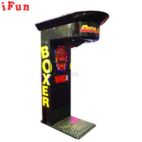Machine de jeu de boxe Arcade Ultimate Big Punch, machine de sport électronique King of the Hammer, machine de boxe à vendre
