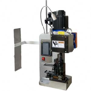 Máquina crimpadora de terminales de cable eléctrico esmaltado semiautomática con servomotor silencioso / crimpadora de cables - Product Image 3