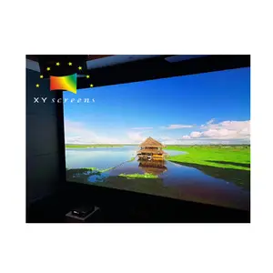 XY screen high quality fixed screen Sound Max 4k Acoustic transparent projector screen