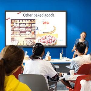 QDE LCDタッチスクリーンインタラクティブホワイトボード教育フラットパネル学校用デジタルスマートボードBoe - Product Image 5