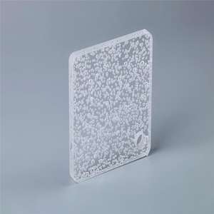 Foglio acrilico OLEG 1/8 "<span class=keywords><strong>Custom</strong></span> taglio Laser bianco plexixvetro 3mm 8x8 8x12 12x12 12x16 12x18 24x24 24x36 foglio acrilico opaco - Product Image 3