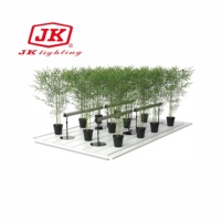 JK HLTOP10 Series Aluminium IP65 LED Plant Grow Light 120W avec Dimmable PPE2.7 Undercanopy LED Plant Growth Lamp Bar