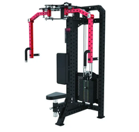 NO.11 Pearl Delt Machine de musculation réglable pour exercices de fessiers, à charge par disques, inclinable, pour entraînement de force en salle de sport commerciale