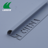 Profilé d'angle droit en PVC blanc Leguwe pour usage industriel, protection de section transversale à 90 degrés, bande de protection d'angle