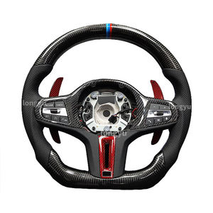 Volant en fibre de carbone sèche pour <span class=keywords><strong>BMW</strong></span> E38 F01 F02 F03 725i 728i 730i 740i 750i 760i 725 728 730 - Product Image 6