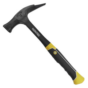 Nsmtool منتج جديد قطعة واحدة الصلب مقبض مسمار تسقيف المطرقة 600G مع المغناطيس وعدم الانزلاق - Product Image 4