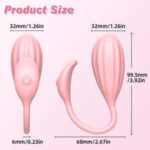 Venta caliente Control de aplicación inalámbrica Vagina huevo saltador portátil punto G huevo vibrador masajeador de clítoris masturbador femenino huevo de amor - Product Image 4