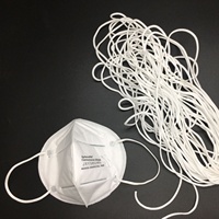 Sangle élastique médicale N95, élastiques pour cheveux, ceinture creuse, ruban tissé en chevron à motif de fil brut pour vêtements
