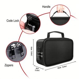 Bolsa para Documentos Impermeable y Resistente al Fuego OEM con Cierre, Estuche de Viaje de Fibra de Vidrio y Silicona para Pasaportes, Dinero en Efectivo y Archivos Valiosos - Product Image 3