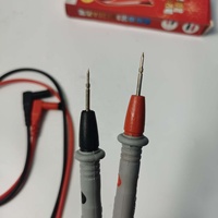 Multimètre numérique universel à aiguille à pointe mince multimètre sonde de test fil stylo câble multimètre testeur outils de véhicule