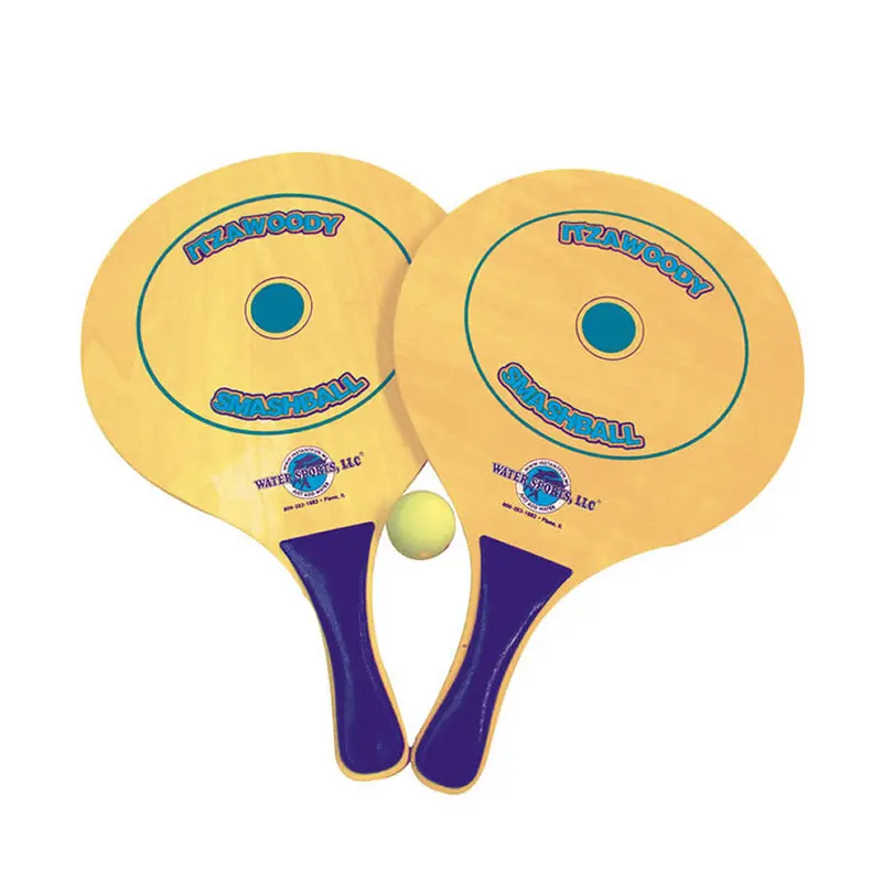 Hete Verkoop Mdf En Pvc Bal Racket Strand Tennis Schuim Racket Set