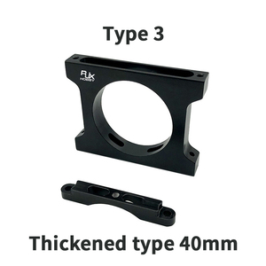 RJXHOBBY RJX 30/40/50mm Abrazadera de Tubo de Aluminio y Carbono, Placa Central de Fijación, Conector de Tubo Redondo para Brazo de Dron Agrícola - Product Image 4
