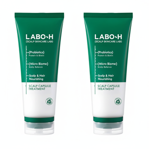 Trattamento per Capelli Labo-H Scalp Capsule 220ml 2pz Maschera per Capelli allo Squalano in Tubetto in Offerta! - Product Image 1
