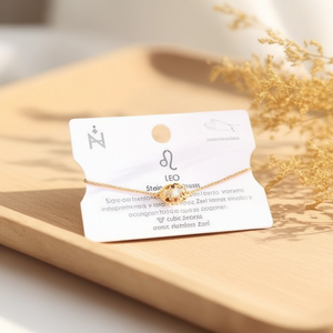 Bracciale Leo in acciaio inossidabile con zirconi cubici, 12 pezzi, per regalo di gioielli da donna - Product Image 3