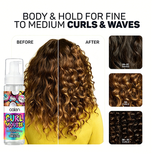 Espuma para Rizos Luxfume, Fijación Fuerte y Control del Frizz para Cabello Rizado y Encrespado, Refresca y Define los Rizos, Marca Privada - Product Image 4