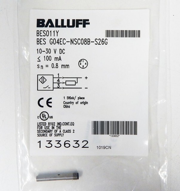 New and Original BES G04EC-NSC08B-S26G BES011Y Sensor Stock in Warehouse PLC Programming Controller