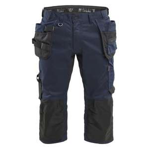 BLAKLADER - 175418328600C44 Craftsman pirate short stretch Bleu marine foncé-PANTALON DE TRAVAIL EAN 7330509925102 SHORT DE TRAVAIL - Product Image 1