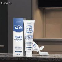 Dentifrice à l'hydroxyapatite de fluorure nano, pour adultes, usage domestique, taille standard, ingrédient chimique, prévient les caries, blanchit les dents, OEM