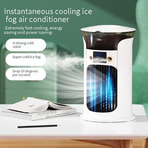 Ventilador de pulverización, Enfriador de aire personal, acondicionador, ventilador de refrigeración, aire de agua para uso en la habitación del hogar - Product Image 4
