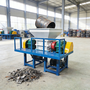 Multi-Functional Dual-Shaft Motor Shredder Large-Scale Scrap <strong>Metal</strong> &amp; End-of-Life Vehicle Crusher Waste Plastic PP Tire <strong>Grinder</strong> - Product Image 1