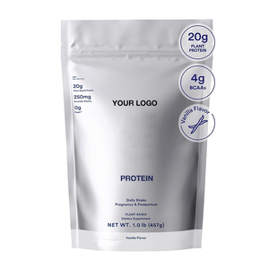 OEM proteina vegana prenatale in polvere con 20g di proteine di pisello biologico supporta l'integratore vitaminico prenatale Postpartum e lattazione - Product Image 1