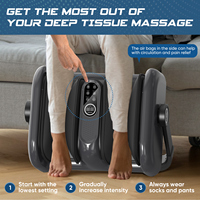 Oem Odm Circulation sanguine Meilleure vente Vibrant Shiatsu Drainage lymphatique Massage électrique Leg Foot Massager Machine avec chaleur
