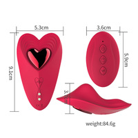 Vibrateur magnétique en forme de cœur, 10 vitesses, télécommande par application, 100% testé, rechargeable, jouet pour adultes