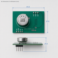 Module de capteur de gaz monoxyde de carbone (CO) pré-calibré DJ-CO-02(5141) UART TTL 0-1000ppm électrochimique Figaro Core ODM&OEM