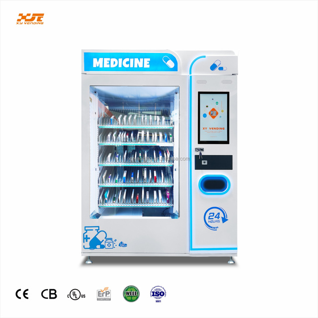 XY Large-capacity High-tech Pharmacy Vending Machine Can Be Placed in Office Buildings or Subway Stations to Sell Medicines