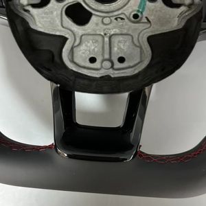 Nuevo Volante de Cuero para Volkswagen VW Polo MK7 Passat Golf 4 5 6 7 8 GTI <span class=keywords><strong>R</strong></span> <span class=keywords><strong>Line</strong></span> MK5 MK6 MK7 MK8 2015 2016 2017 - Product Image 6