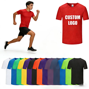 T-shirt homme 100% coton, coupe classique, manches courtes, impression sérigraphique personnalisée, vente en gros directe d'usine, t-shirt uni décontracté - Product Image 1