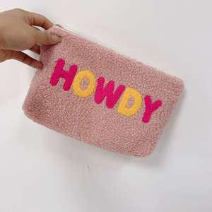 Bolsa de Maquillaje de Viaje de Gran Capacidad de Poliéster con Cierre y Logotipo Personalizado para Mujer - Product Image 2