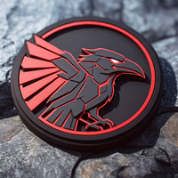 Patchs en PVC personnalisés avec logo 2D 3D en caoutchouc souple et silicone, vente en gros, décoration, auto-agrippants, patchs PVC personnalisés sur mesure