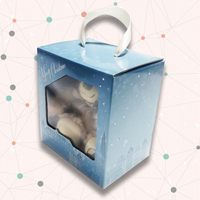 Boîtes d'emballage personnalisées pour jouets animaux en peluche paquet de cadeau pour un jour spécial boîte de papier pliante imprimée