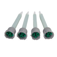 Mélangeurs statiques de qualité supérieure de 90,7 mm de longueur pour adhésif polyuréthane liquide en cartouche double de 50 ml 1:1, distribution précise