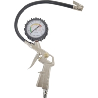 Pneumatic Tire Inflator Gun with Digital Pressure Gauge, Industrial Air Compressor Accessory for Auto Repair Shops