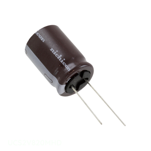 ตัวเก็บประจุแบบ Through Hole CAP ALUM 82UF 20% 350V RADIAL TH รุ่น UCS2V820MHD ของแท้ 82 ยูเอฟ - Product Image 1