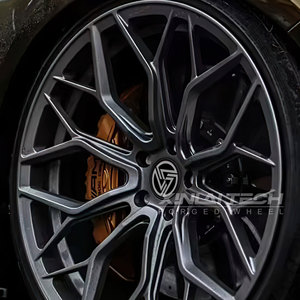 ล้อฟอร์จโมโนบล็อกแบบเว้าลึกสีดำเงาแบบกำหนดเอง XINLAI สำหรับ Mercedes-Benz W205 C300 สำหรับ BMW F30 E90 สำหรับ Audi Q7 - Product Image 1