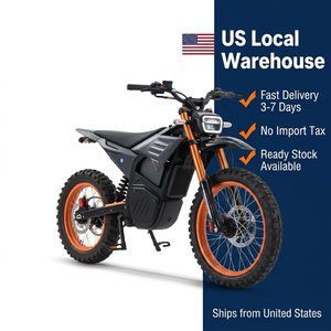Moto tout-terrain adulte EU Y-1-17, entrepôt USA, 72V 4500W, 120km, pneu 17 pouces, frein hydraulique, expédition rapide - Product Image 2