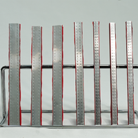 Barre d'espacement en aluminium butyle enduit de haute qualité, flexible, 5M, épaisseur personnalisable