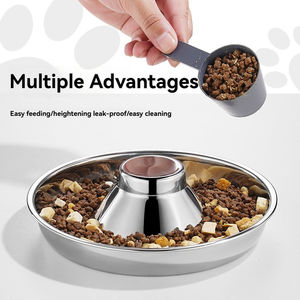 <span class=keywords><strong>Gamelle</strong></span> ralentisseur personnalisée en acier inoxydable pour chiens et chats – Nourriture saine n°3 - Product Image 5