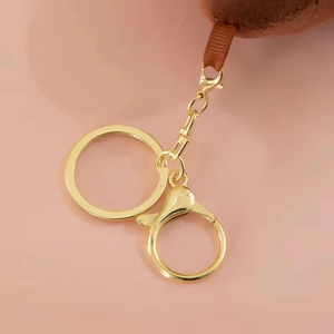 Llaveros de Peluche con Diseño de Loto, Material de Tela de Algodón Suave, Relleno de Algodón PP, Altura de 0-10 cm, Divertidos Llaveros de Juguete para Uso Unisex en Fiestas - Product Image 3
