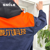 CHNSMILE OEM Armoire de rangement verticale moderne en métal avec portes vitrées, grande capacité de rangement