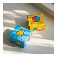 Biscuit direct d'usine avec diviseur de boîte de chocolat de fenêtre de cadeau de papier